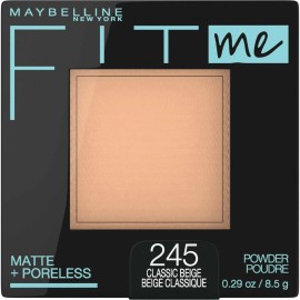 Maybelline SET OF 2 Maybelline Fit Me Matte + Poreless Powder Foundation, 245 Classic Beige