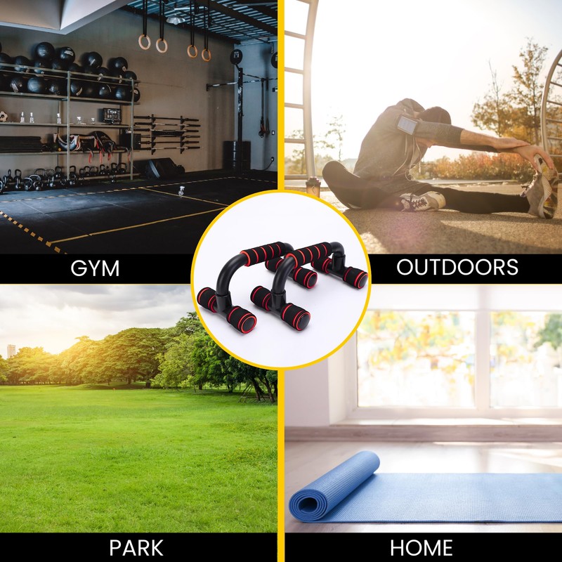 Parallel Push Up Bars Non-Slip Parallel Bar Push Up Bars