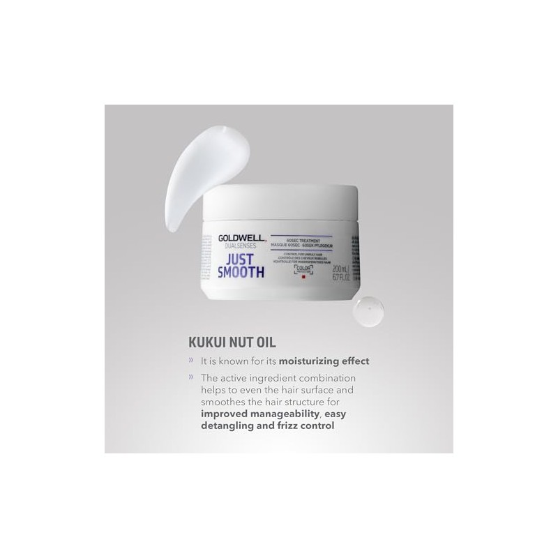 Dual Senses Just Smooth 60sec Treatment (control For Unruly Hair)