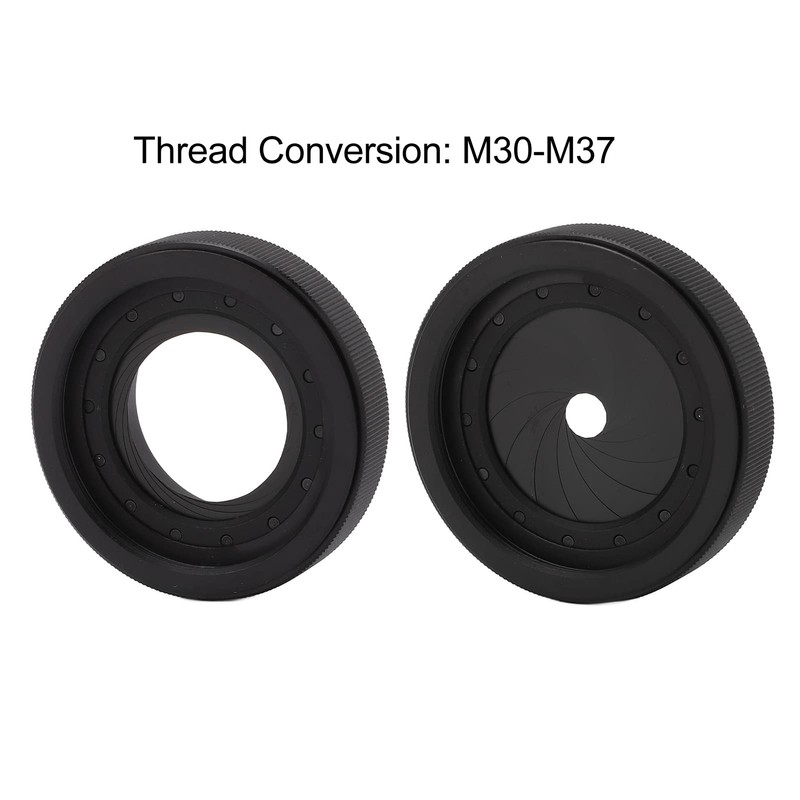 Focket Adjustable Iris Aperture, M30 to M37 Camera Lens Module