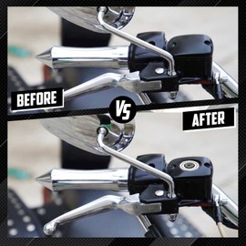 Front Brake Master Cylinder Cover Cap Fit For Harley 2006-2017 Dyna 2006-2014 Softail 2005-2007 Touring (Black)