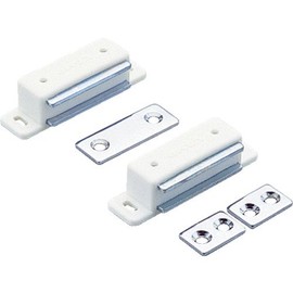 Sugatsune MC-KL-S Lamp Stamp, Strong Magnetic Catch for Furniture, S Type, W Type, White