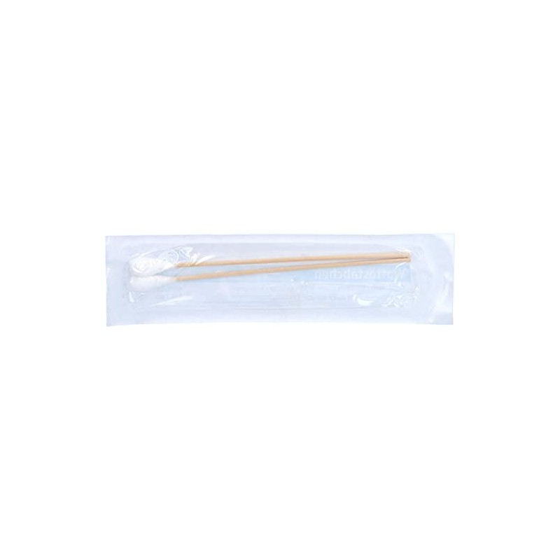 Dr.Junghans Wooden Cotton Buds 15 cm Large Head Sterile Pack