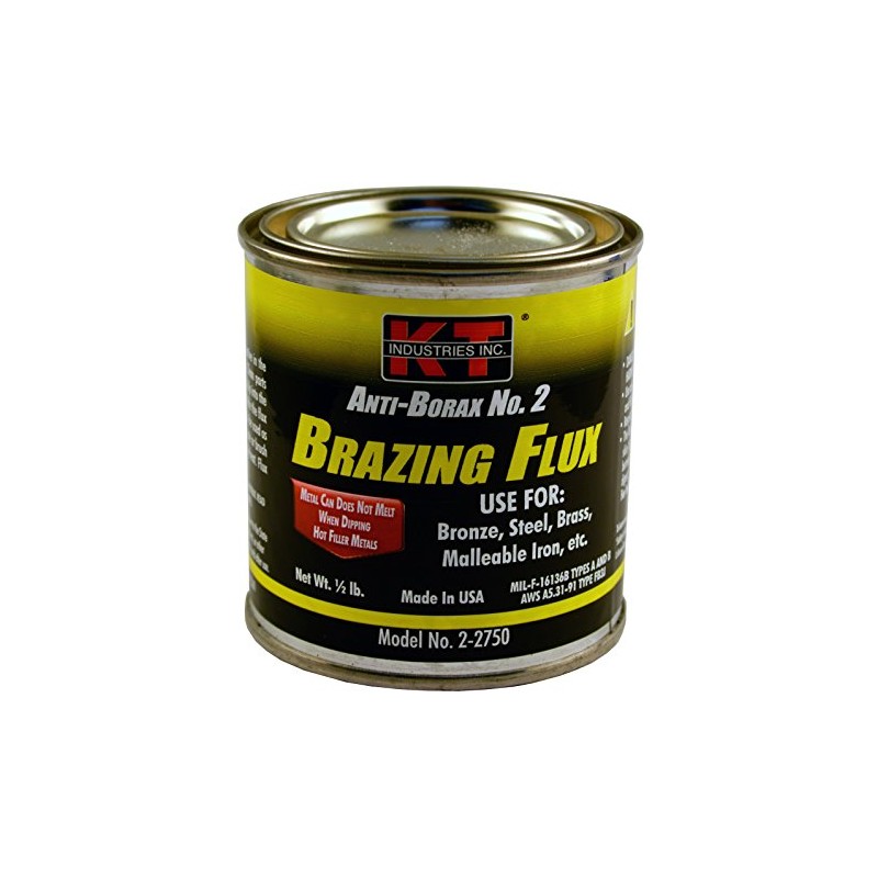 K-T Industries 2-2750 Brazing Flux, 0.5 lb