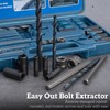 Broken Bolt Extractor, 25 PCS Drill Bit Extractor Set,Easy Out