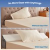 Simpledad King Size Wedge Pillow Headboard for Bed Gap Filler,