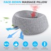 Face Down Pillow, Massage Headrest for Bed, Massage Face Cradle