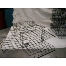 E-Z Catch 5 Pack E-Z Catch Premium USA Quality Adult Size Black 4 Door Weekender Crab Trap