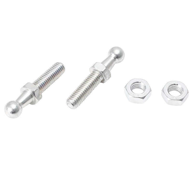 X AUTOHAUX 2 Set 10mm M8x25mm Car Gas Lift Ball