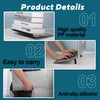 MBAIYO Foldable Keyboard Riser Stand, Self-Adjusting Laptop Feet with Dual