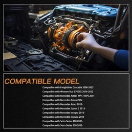 Zditumi A0032502115 Central Slave Cylinder Clutch Compatible with Freight-liner Cas-ca-dia 113 116 125 126 Base Clasico Tractor Mercedes Actros Antos Western Star 5700XE Base Straight 6482000218