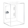 Oimzzr Clear Piggy Bank for Adults & Acrylic Lockable Money