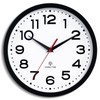 Roymnie Atomic Wall Clock 12 Inch, Modern Clock Battery Operated