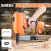 KAMSIN 21N838 Heavy Wire Pneumatic Construction Stapler, 16 Gauge, 7/16''