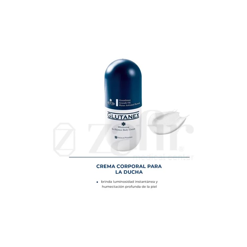 Crema Aclarante Corporal Glutanex Whitening In Shower Body