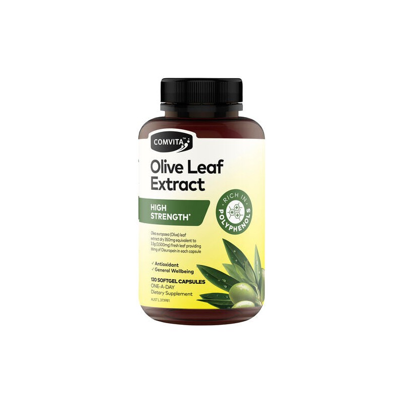 Comvita Olive Leaf Extract High Strength Capsules 120