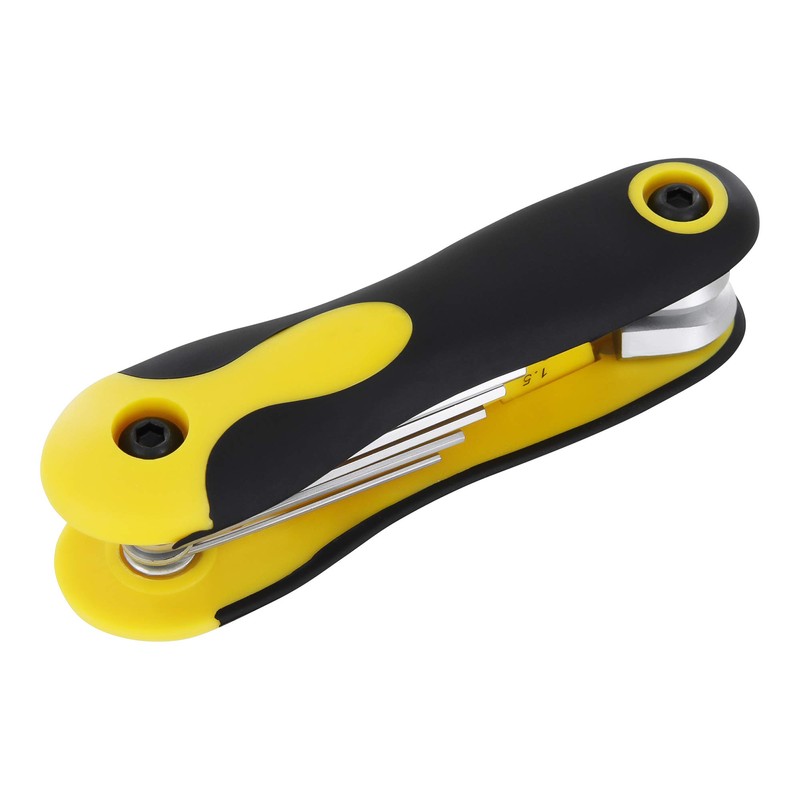 Saekulum Industriehandel Set Foldable Screwdriver CrV Hexagonal Socket Wrench Allen