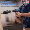 SD FACTORY SDS-Plus to SDS-Max Adapter for Rotary Hammers, 8-1/4