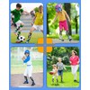 BROTOU Children's Football Shin Pads with Adjustable Straps Football Shin