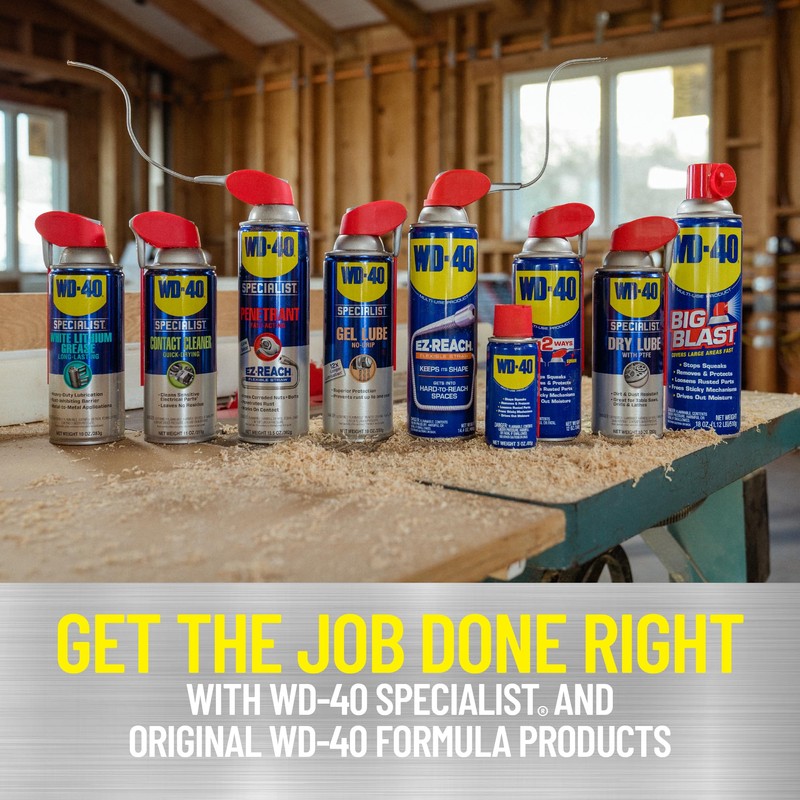 WD-40 Multi-Use Product & Specialist Silicone Lubricant Combo Pack, Smart