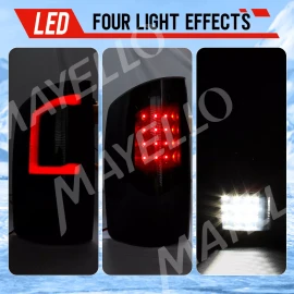 autobots LED Tail Lights For 2002 2003-2006 Dodge Ram 1500 2500 3500 Brake Parking Lamps