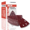 Delta Sanding Triangles with Velcro, 180 Grit, 100 Pieces, 93
