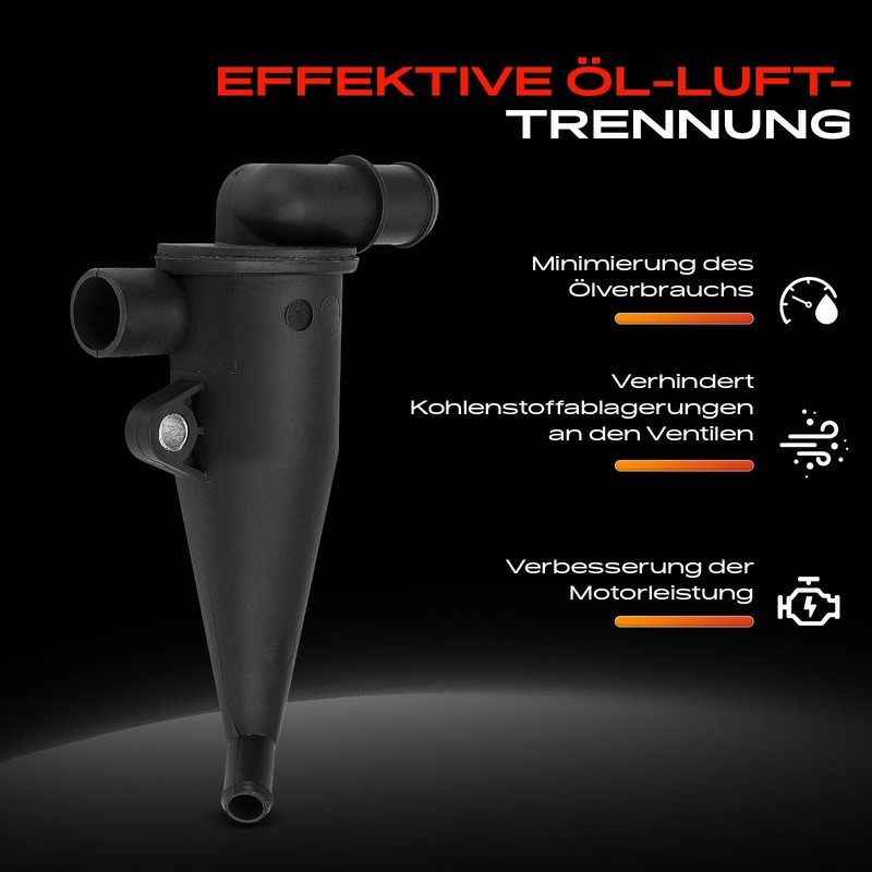 Frankberg Oil Water Separator Ventilation Hoses for Crankcase Compatible with
