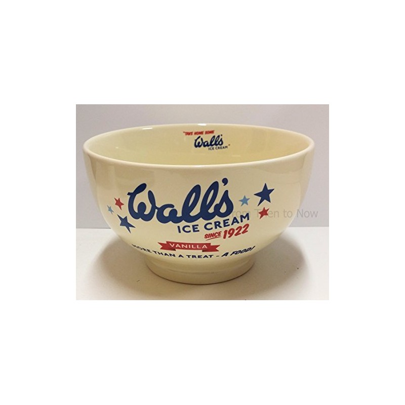 Ice Cream Bowl - Wall's Vanilla Ice Cream