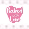 Baked With Love Confetti Cupcake Cases - 300-50mm Baking Cups