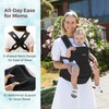 Momcozy Baby Carrier with Hip Seat, 2-in-1 Forward-Facing Carry for