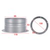 Metal Duct Flange Pipe Connector, 3-8" Metal Flange Vent Pipe