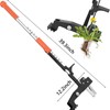 TOPROAD Weed Puller Tool, Heavy Duty Stand Up Weed Puller