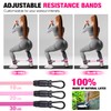 HOXWC Ankle Bands with Cuffs for Leg and Booty Workouts