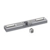 Balcony door catch Snapper Metal with Counterpart for various Profile