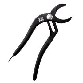 IPS PLIERS EX PP-230DS Pipe Pliers EX 9.1 inches (230 mm), Mouth Opening Maximum 3.0 inches (76 mm), Made in Japan [Evolution System to Hold Thick Pipes Firmly!]