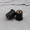 SING F LTD 10x M5 Rubber Well Nuts 5mm/0.2in Metric