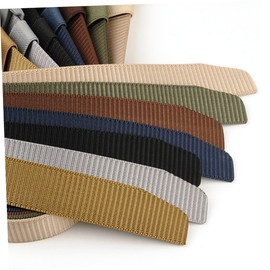 PACKOVE Men's Military Style Canvas Web Belt Airport-friendly Nylon Belt with Automatic Buckle Comfortable Durable for Outdoor Work Casual Wear and Daily Use Army Green