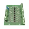 DONGKER Optocoupler Isolated Module,DC 24V to 5V 8-Channel Optocoupler Relay