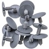 Rexka 15pcs Headliner Clip Head Liner Retainer Nylon Rivet for