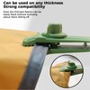 Acpetdr Tarpaulin Clips, Tarp Clips,Heavy Duty Lock Grip Clamps(6 Pieces),Shark