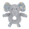 Apricot Lamb Baby Flower Elephant-Gray Soft Ring Rattle Toy, Hold