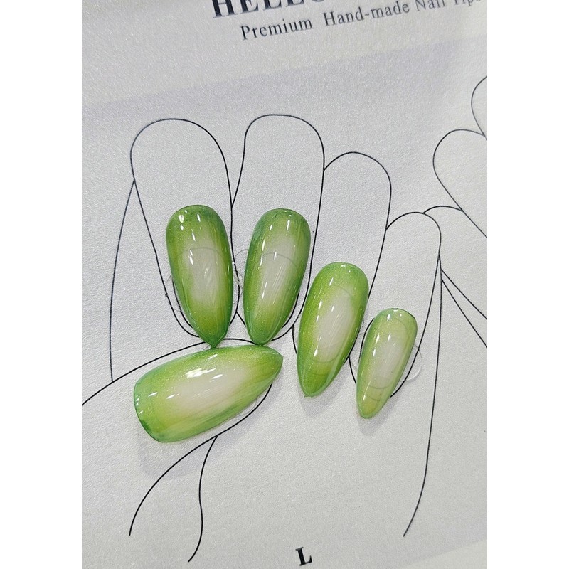 hello.Fruit Glow nail - long stiletto / hello.Fruit Glow nail