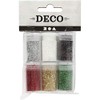 Creativ Company 28588 Glitter Set - Glitter Set - Black,