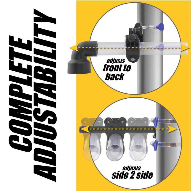 Fulton Woodworking Tools X-Stream Drill Press Dust Collector with Multi-Axis