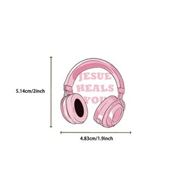 50Pcs Pink Jesus Stickers,Aesthetic Waterproof Vinyl Inspirational Bible Stickers for Water Bottle,Laptop,Phone,Skateboard Trendy Cute Gifts for Teens Girls Kids (Pink Jesus)