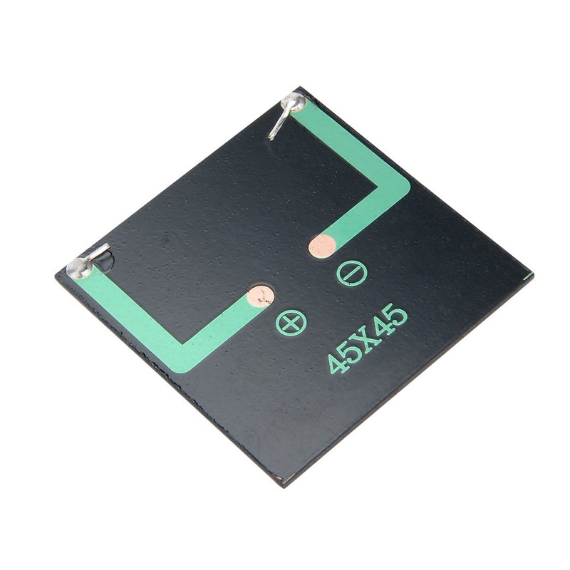 sourcingmap 5Pcs 2V 50mA Poly Mini Solar Cell Panel Module
