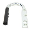 Trailer Coupler Lift Handle Galvanized Steel Rubber Tongue Handle for