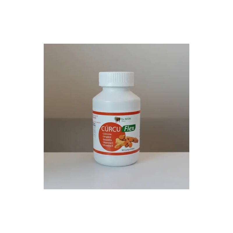 Curcu Flex 30 Piezas Frascos Pack De 1 Piezas Frascos