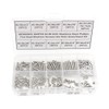 Juego surtido de 260 tornillos de cabeza plana Phillips #2-56