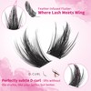 Doll Lash Clusters Manga Eyelash Extensions Cosplay Spiky Individual Lashes
